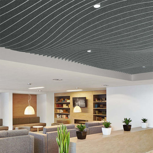 PET suspended ceiling - FELTWORKS&reg; - Armstrong ceilings - USA - felt / tile / for office
