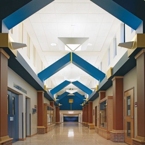 Mineral fiber suspended ceiling - CORTEGA&reg; SECOND LOOK&reg; - Armstrong ceilings - USA - tile / indoor / acoustic
