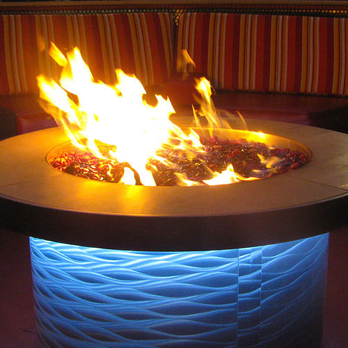 Bioethanol fire pit - Bradford Products LLC - stainless steel