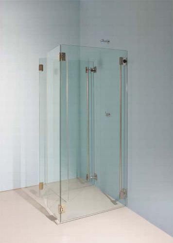 Folding shower screen - MIMI - Rapsel International Srl - corner