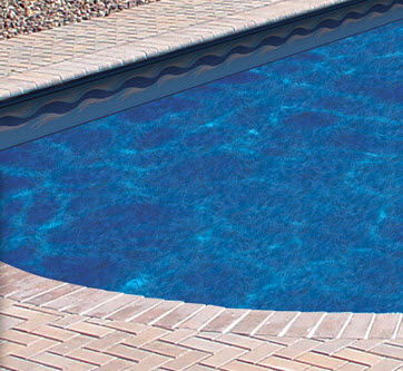 Vinyl swimming pool liner - ORIENT BEACH - Loop Loc