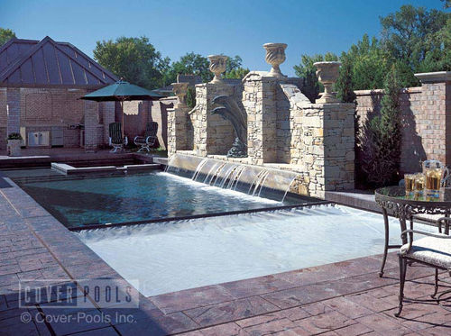Automatic swimming pool cover - SAVE-T®  - COVER POOLS - security