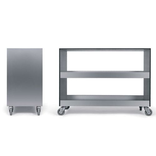Commercial trolley - PLEGADA RUEDAS - Artificio - aluminum / laminate