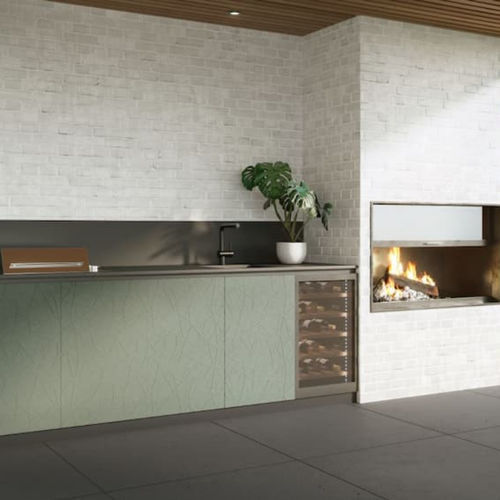MDF decorative panel - INFINITE TRICOYA TEX  - FINSA - for interior / textured / wood look