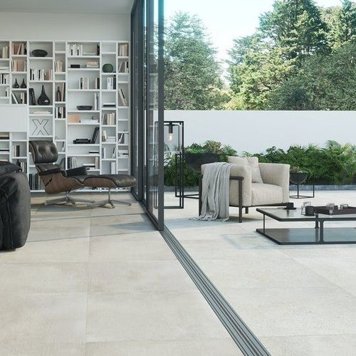 Porcelain stoneware tile - CONCRETO - JOHNSON TILES - matte / natural finish / outdoor