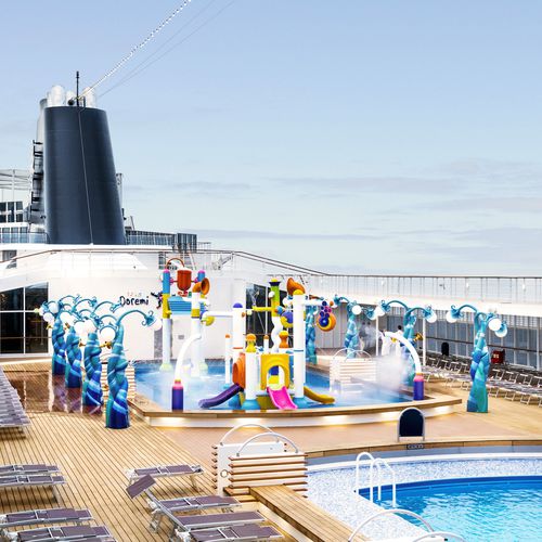 Outdoor swimming pool - Cruise ships water park - Myrtha Pools - for ...