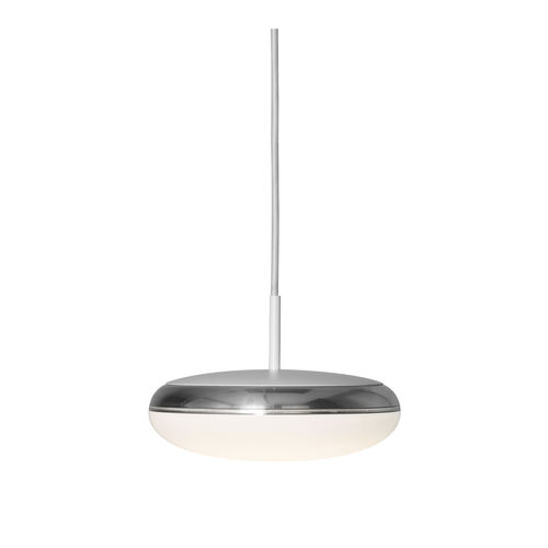 Pendant lamp - SILVERBACK Ø295 - Louis Poulsen - aluminum / steel / PMMA