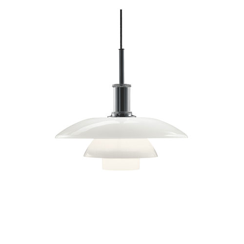 Pendant lamp - PH 4½-4 - Louis Poulsen - aluminum / glass / contemporary