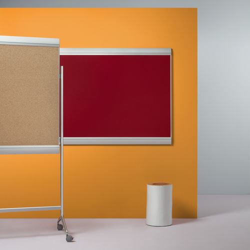 Wall-mounted display panel - Z/765, Z/760 - PLANNING SISPLAMO - indoor / aluminum / cork