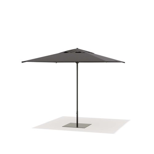 Mast-centered parasol - ONCE - Atmosphera - acrylic fabric / aluminum / wind-resistant