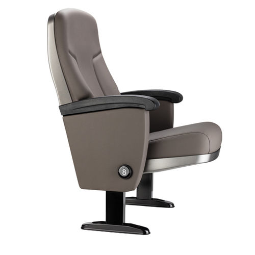 Contemporary auditorium seating - MEGASEAT 8136 - Figueras International Seating - polyurethane foam / polypropylene / metal