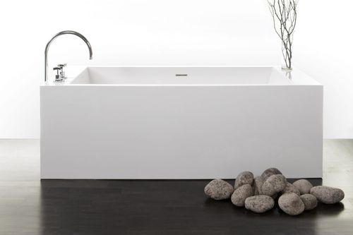 Free-standing bathtub - BC 03 - WETSTYLE - for homes / composite / contemporary