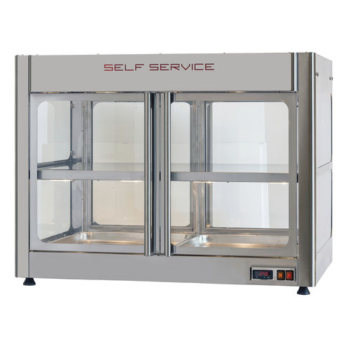 Countertop warmer display case - TCR 2 - ELANGRILL - for shop