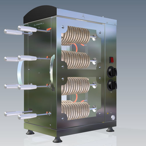 Electric rotisserie - KURTOSKALACS KS-8 - ELANGRILL - commercial