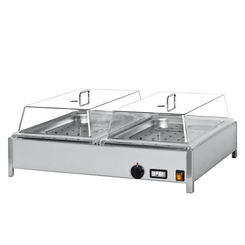 Countertop warmer display case - MOD. GN 2/2 - ELANGRILL - viewable / for shop