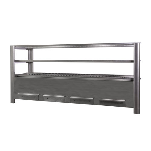 Charcoal grill - ROBATA - ELANGRILL - floor-mounted / commercial / stainless steel