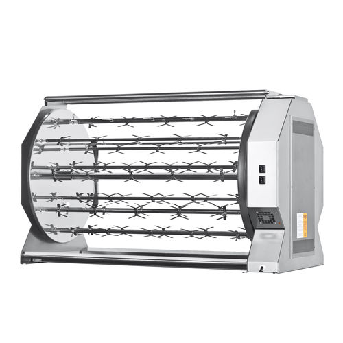 Wood-burning rotisserie - CAMINO 126/P - ELANGRILL - charcoal / commercial