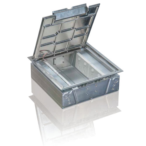Floormounted electrical box OPTILINE 70 Clipsal for sockets