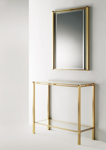 Traditional sideboard table - ELODEA - ORSENIGO - glass / rectangular / home