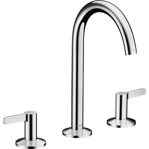 Double-handle washbasin mixer tap - 48050000 - Axor - countertop / chromed metal / bathroom