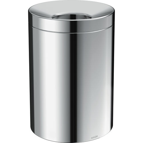Bathroom waste bin - 42872000 - Axor - freestanding / plastic / stainless steel