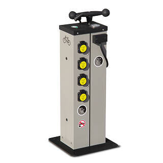 Electric bike charging station - C - Calzolari - urban / outdoor / for public space