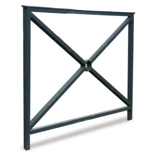 Protective barrier - P  - Calzolari - fixed / metal / urban