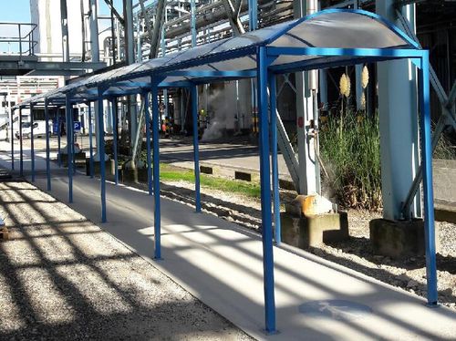 Public space shelter - Vision - ALOES RED