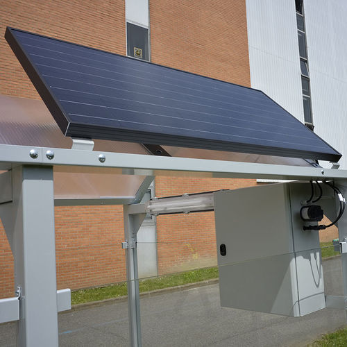 Monocrystalline hybrid solar panel - ALOES RED