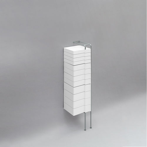 Contemporary chiffonier - SPINNY - B-LINE - painted steel / ABS plastic / by Joe Colombo