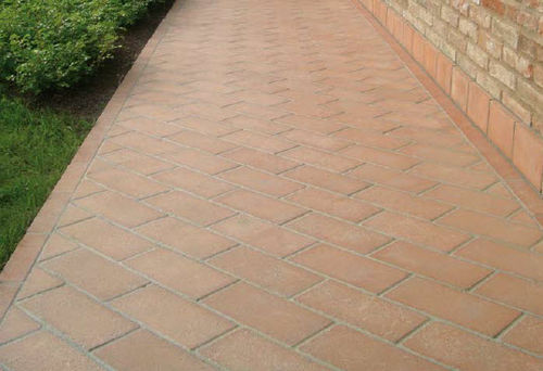 Engineered stone tile - CONSOLARE : ORANGE - La Pietra Compattata - matte / outdoor / for floor