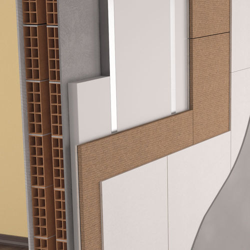 Thermal-acoustic insulation - WOODGIPS - eterno ivica - acoustic / wood fiber / panel
