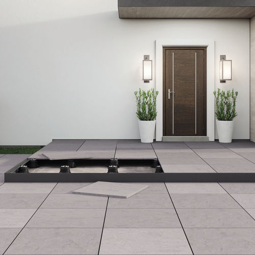 Aluminum profile - VERTICAL PERIMETER - eterno ivica - rectangular / L / for floor