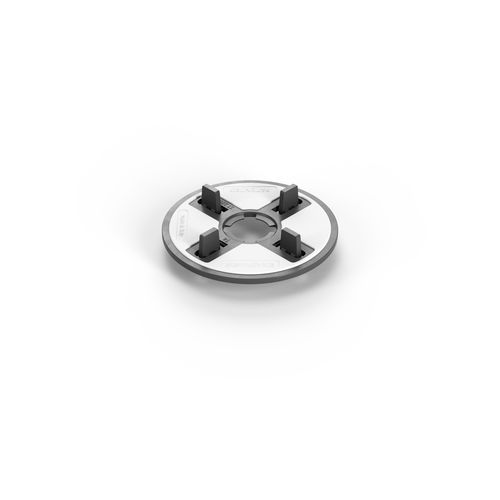 PP raised floor pedestal - E030001020 - eterno ivica - rubber / high-resistance / outdoor