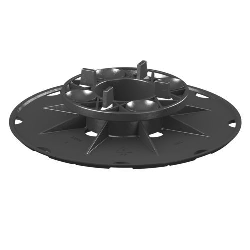Polypropylene raised floor pedestal - Basic SB1 - eterno ivica - weather-resistant / acid-resistant / outdoor