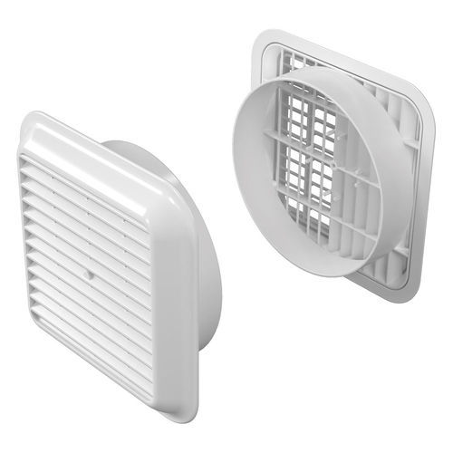 ABS ventilation grill - P2101001 series - eterno ivica - square / exterior / commercial