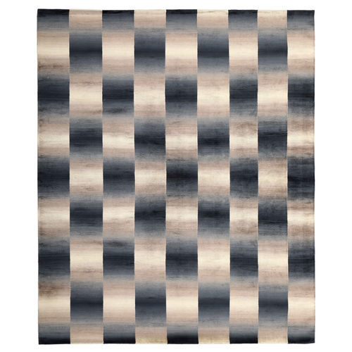 Contemporary rug - Biarritz - DESIGNERCARPETS Drechsle - plaid / bamboo fiber / rectangular