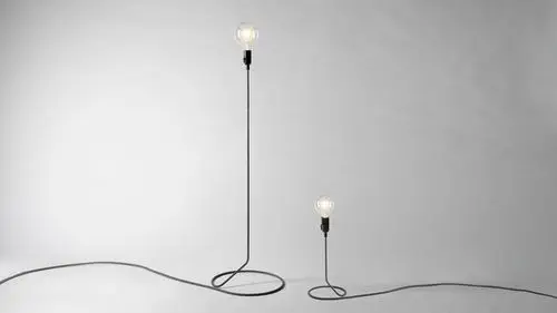 Table lamp - CORD - DESIGN HOUSE STOCKHOLM - steel / minimal / corded