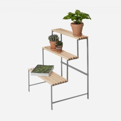 Lacquered steel flower box - DESIGN HOUSE STOCKHOLM - ash / rectangular / contemporary