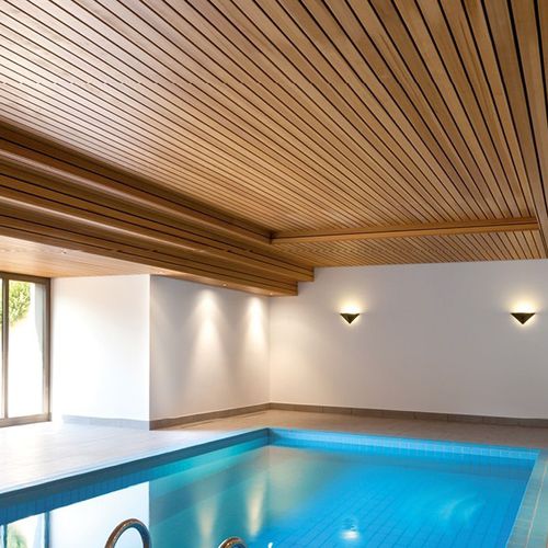 Aluminum suspended ceiling - AC  - Atena spa - steel / strip / for office