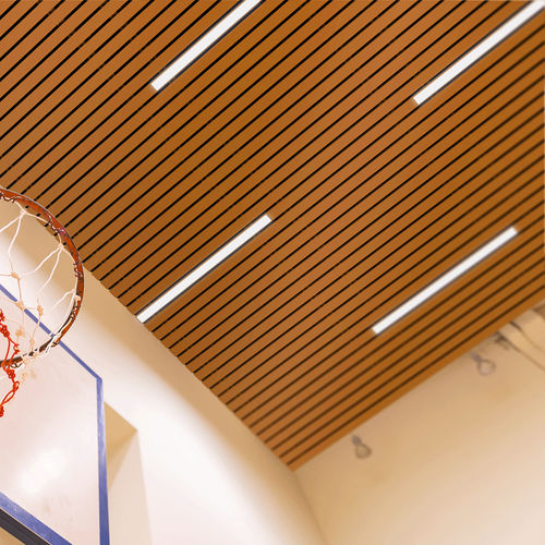 Aluminum suspended ceiling - SR 80 SPORT - Atena spa - steel / strip / indoor