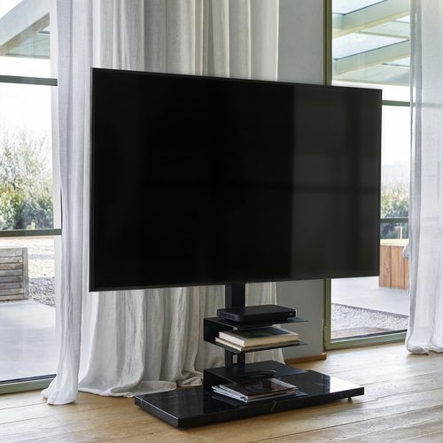 Contemporary TV stand - PTOLOMEO - OPINION CIATTI - swivel / with concealed cabling / with DVD player shelf
