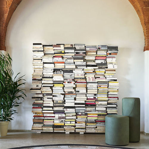 Wall-mounted bookcase - PACIFICO - OPINION CIATTI - free-standing / modular / contemporary