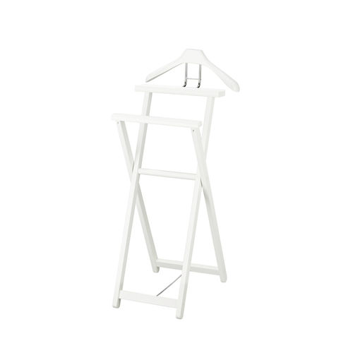 Floor-mounted valet stand - BILL - pieperconcept - beech / traditional