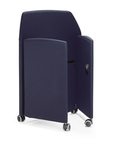 Contemporary auditorium seat - PAPILLON - Fantoni - indoor / fabric / leather