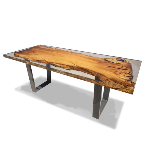Contemporary dining table - UNIKO - ANTICO TRENTINO DI LUCIO SRL - oak / cherrywood / cedar