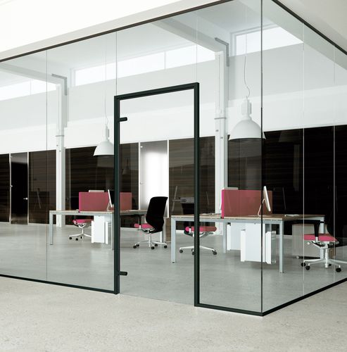 Aluminum profile - Striqe - Colcom - for partition wall / for door