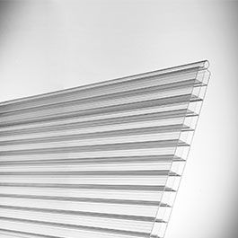 Cellular polycarbonate panel - SEPLUX 20 LIGHT - SEP - flat / for curtain wall / for window