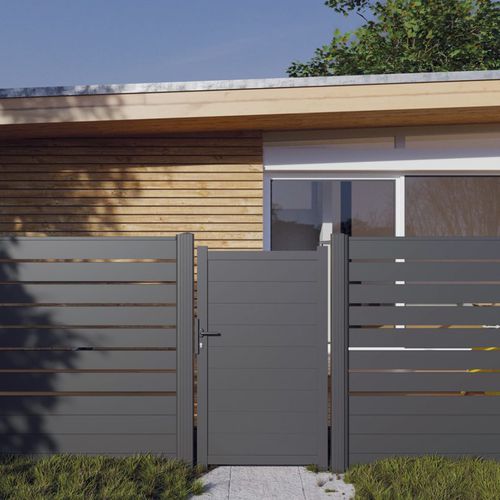 Exterior door - silvadec - aluminium / swing