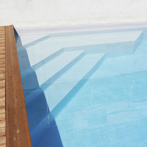Concrete pool steps - CERALP GRENOBLE - PISCINES CARRE BLEU